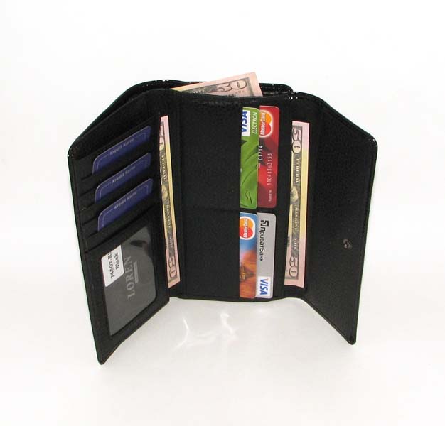 Гаманець жіночий Loren 74507-RS BLACK Гаманець жіночий Loren 74507-RS BLACK